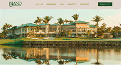 Desktop Screenshot of island-countryclub.org